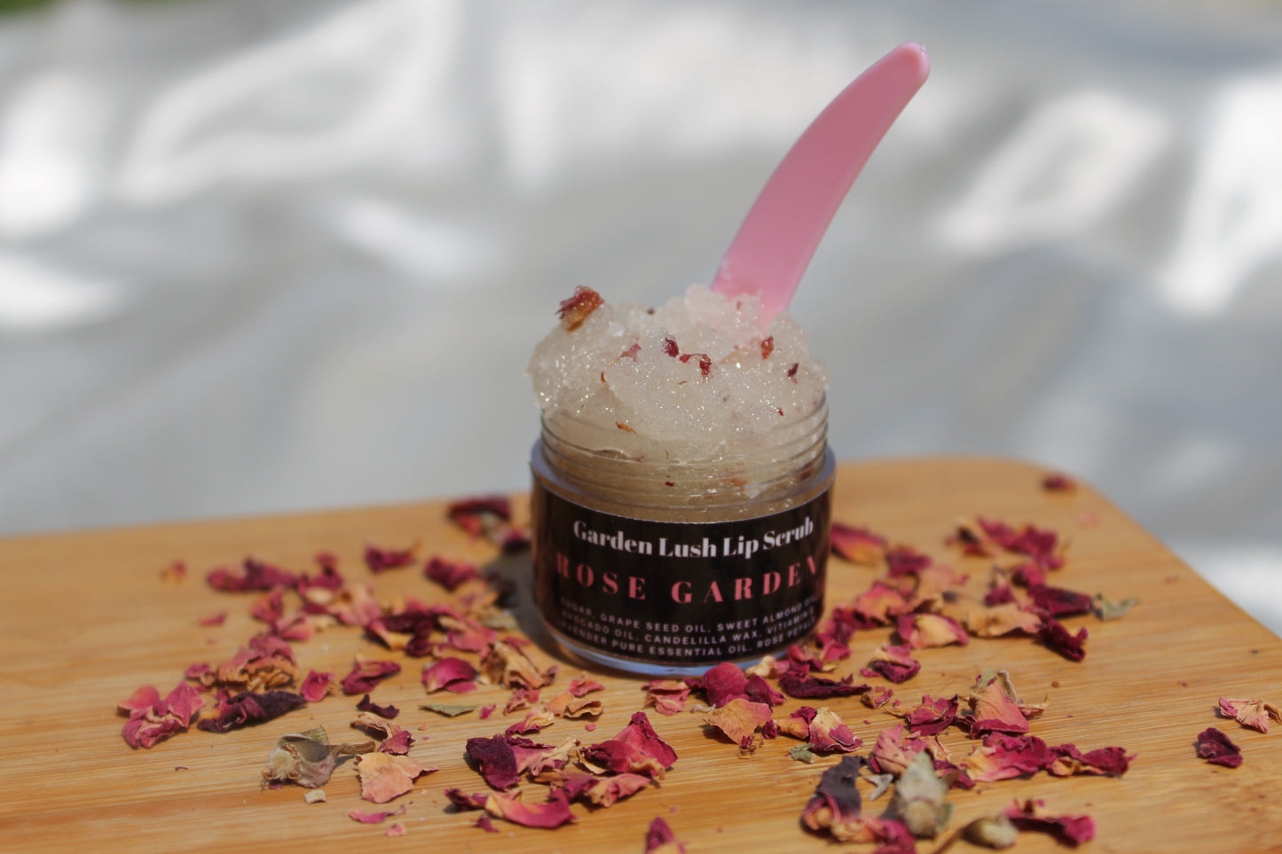 Garden Lush Lip Scrub - Rose Garden