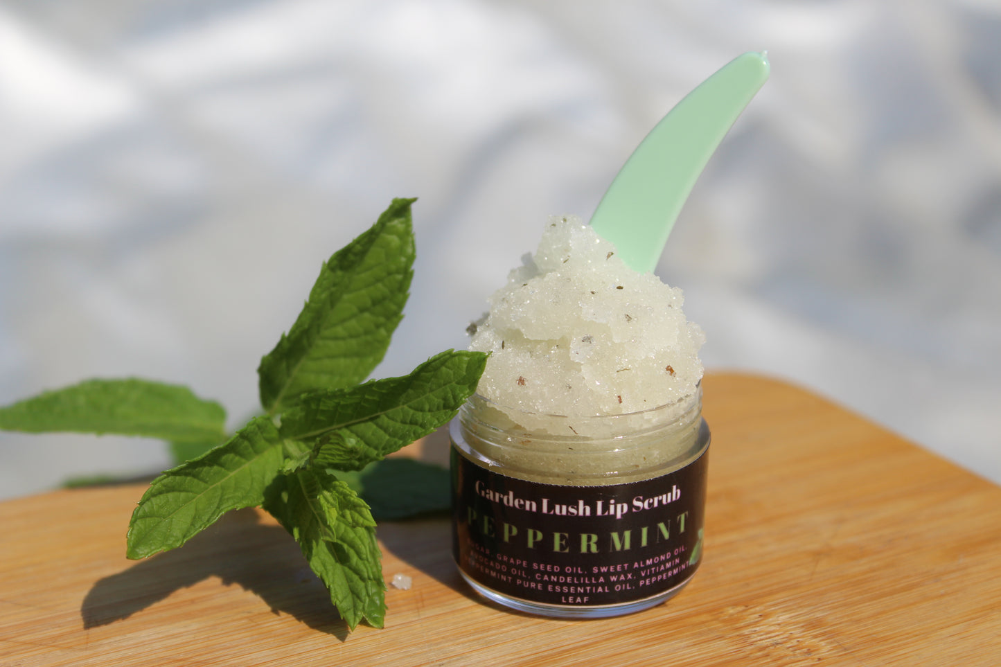 Garden Lush Lip Scrub - Peppermint