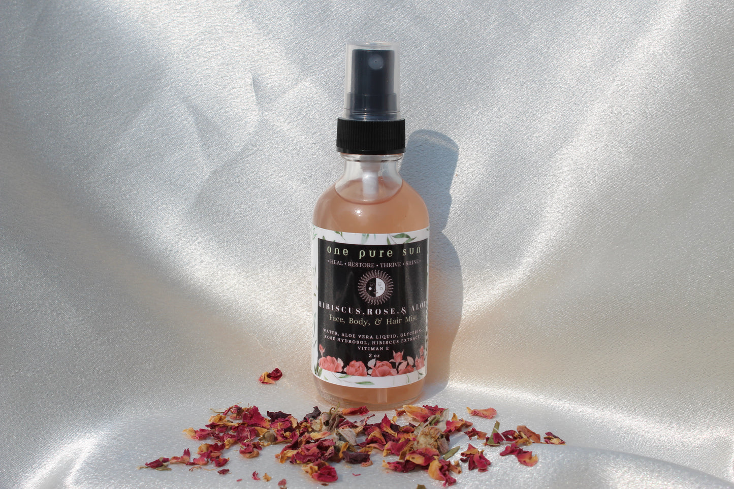 Hibiscus, Rose & Aloe Face, Body, & Hair Mist