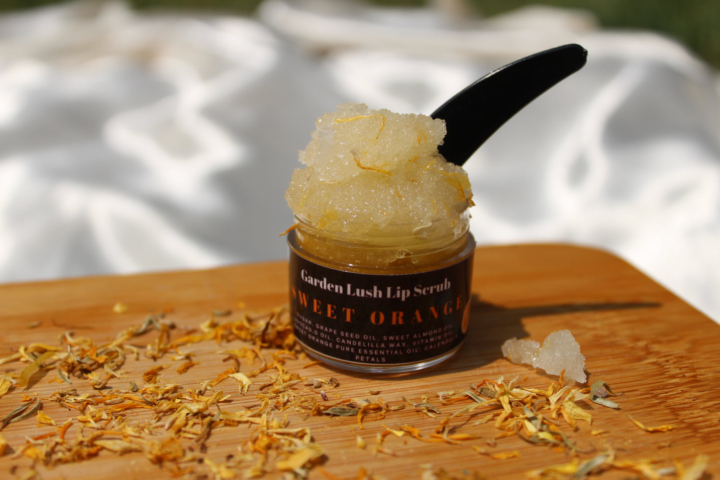 Garden Lush Lip Scrub - Sweet Orange