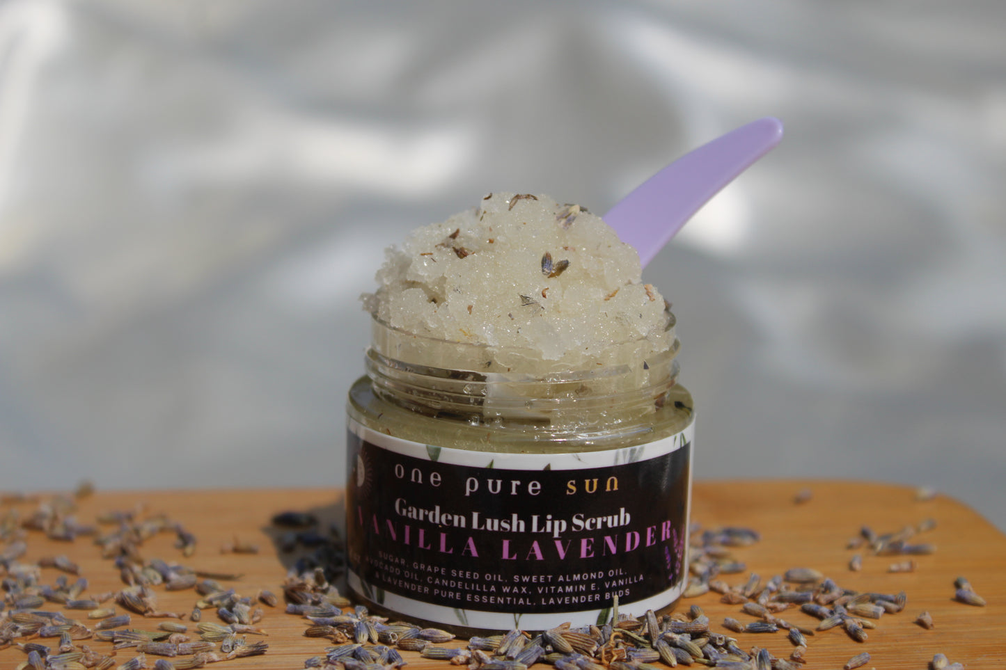 Garden Lush Lip Scrub - Vanilla Lavender