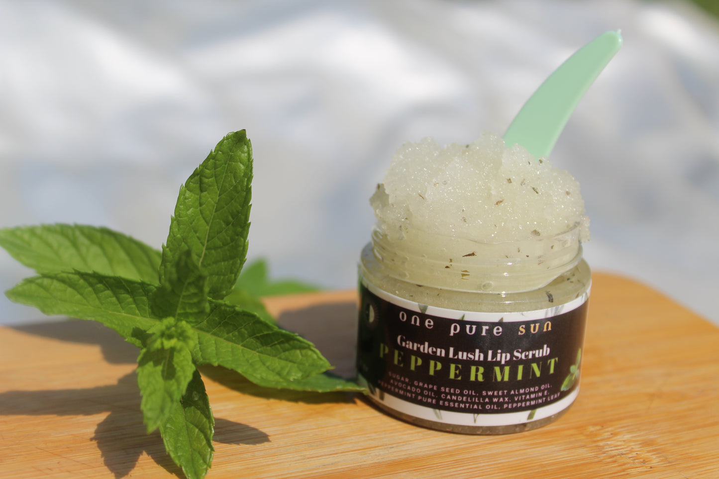 Garden Lush Lip Scrub - Peppermint